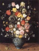 Flower in a blue vase Jan Brueghel
